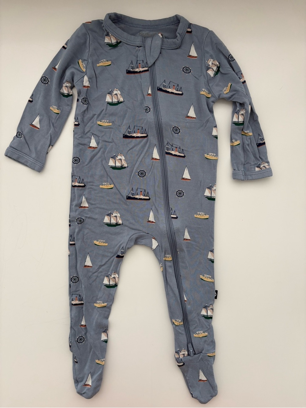 Kyte Zippered Footie 3-6M